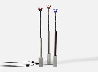 The Trio Flower Floor Lamp
